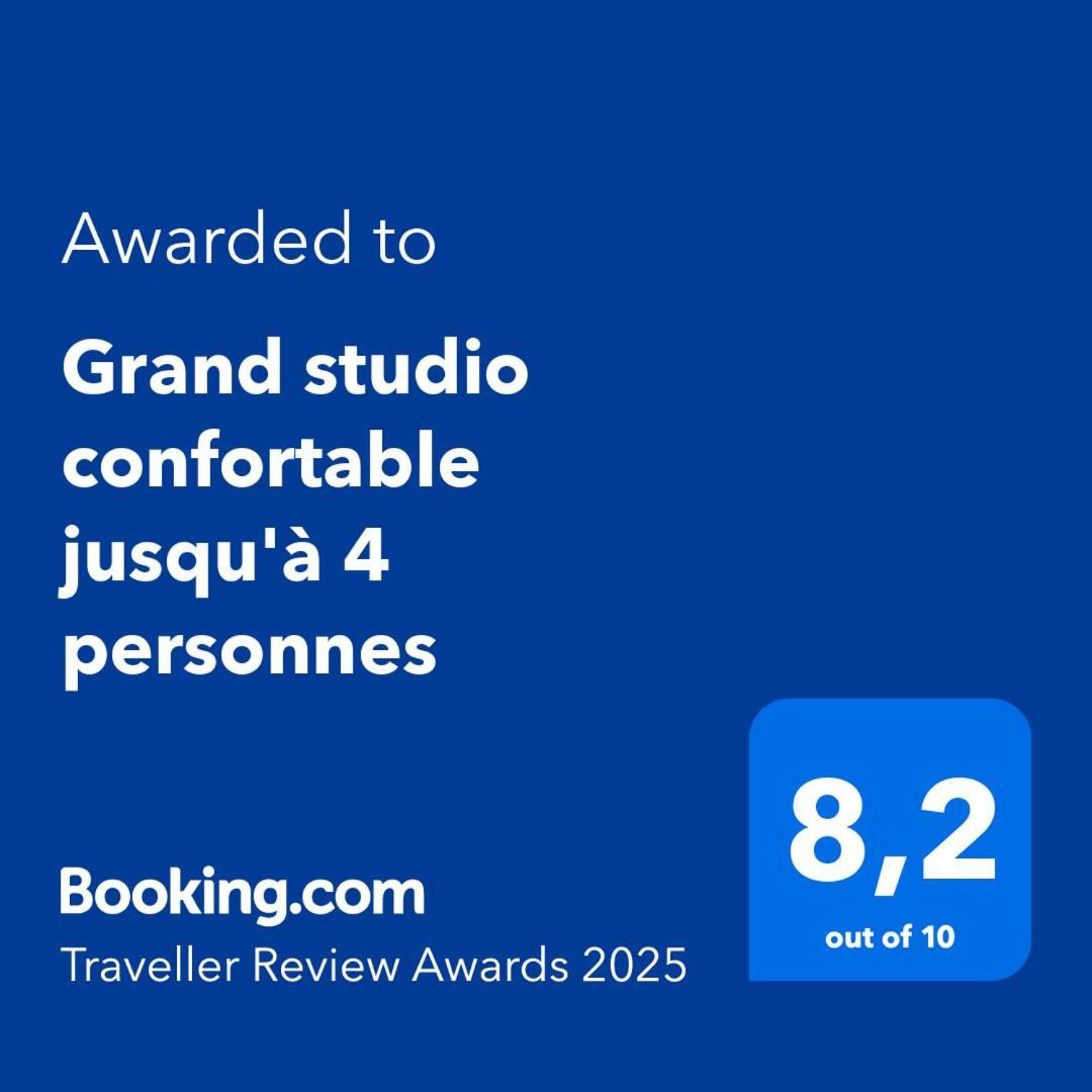Grand Studio Confortable Jusqu'A 4 Personnes Digne-les-Bains Exteriör bild